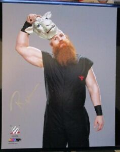 ERICK ROWAN SIGNED WWE PHOTOFILE LICENSED 8x10 PHOTO w/ COA
