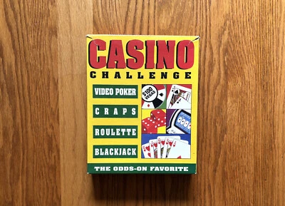 Vintage 1992 Casino Challenge Video Game 3.5" Floppy Disk VGC - Image 1 of 4