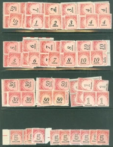 EDW1949SELL : USA 1959 Sc #J88-101. 10 Complete sets. All VF, Mint Never Hinged - Picture 1 of 1