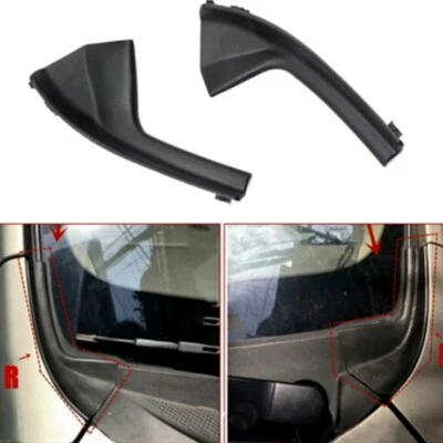 Pair of Left Right Front Wiper Side Cowl Extension Trim Cover For Nissan Versa - Image 1 of 4