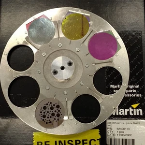 Martin Mac 2000 Gobo Rad 1 mit 4 Glas Gobo Magnet fehlt - Bild 1 von 3