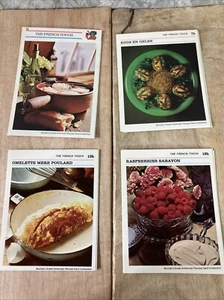 Vintage 1973 McCalls Great American Recipe Card Collection The French Touch H - Bild 1 von 8