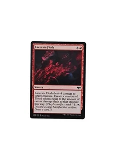 Magic The Gathering Lacerate Flesh Innistrad: Carmesí Vow 166/277 Regular Común - Imagen 1 de 2