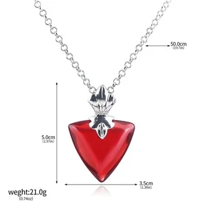 Anime Fate/stay night Necklace Tohsaka Rin Red Pendants - Foto 1 di 12