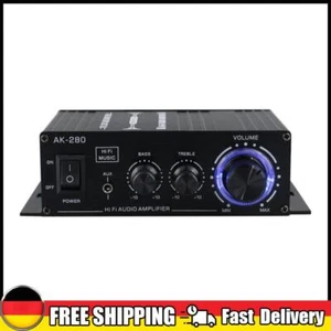 AK-280 Digitalverstärker 40 W + 40 W Mini-Audioverstärker Musik-Player Heimkino - Bild 1 von 6