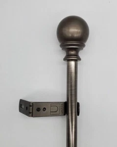 Asta per tenda regolabile Valley Ball 5/8" - peltro - tre misure disponibili - Foto 1 di 2