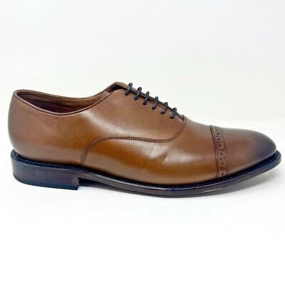 Thursday Boot Co Chestnut Broadway Brown Mens Oxford Leather Dress Shoes - Image 1 of 4