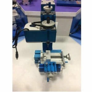 Mini máquina de torno de torneado de metal 100 ~ 240 V fresado motorizado hágalo usted mismo herramienta de carpintería - Imagen 1 de 5