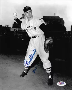 Bobby Doerr Boston Red Sox Signed 8x10 Photo Autographed PSA/DNA COA 30 - Picture 1 of 2