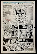 Original comic art THOR #445, pg. 5 Pat OLLIFFE & Al MILGROM. Gladiator, Starfox