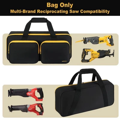 Padded Carrying Case for DEWALT Milwaukee Ryobi Reciprocating Saw Waterproof Bag - Image 1 of 4