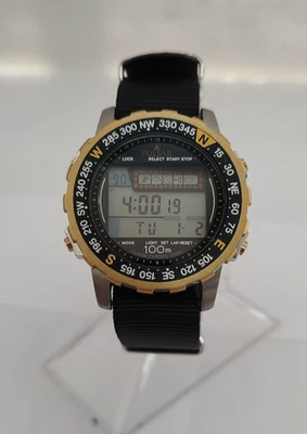 Reloj Reto Digital Pulsar (por Seiko) W359 5A00 de colección raro, c. 1990 Foto 1 de 4