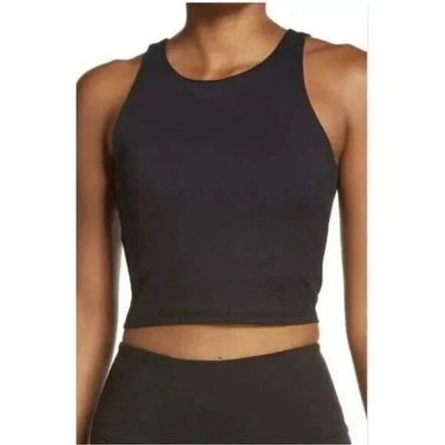 Camiseta sin mangas corta Madewell MWL Form negra espalda deportiva talla M Foto 1 de 4