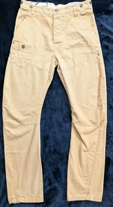 Criminal Damage Cotton Khaki Army Military Cargo Joggers Pants Men's 32 - Picture 1 of 10
