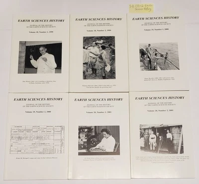 Lot 12 Earth Sciences History Geology, Paleontology Journals 1999-04 Full years Foto 1 de 3