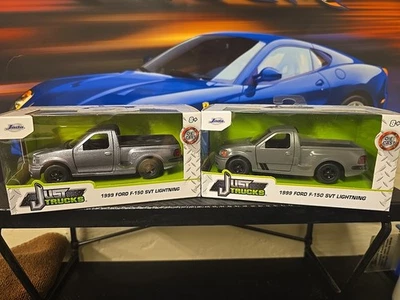 Jada Toys Just Trucks 1999 F-150 SVT Lightning, Lot of 2, HTF! - Image 1 of 4