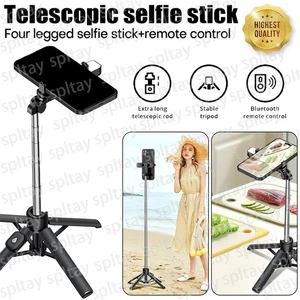 Selfie Stick Stativ für Smartphone bluetooth Teleskop Stange Fernbedienung Handy - Bild 1 von 18