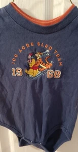 Vintage Disney Winnie Puuh 12 Monate Longsleeve Einteiler - Bild 1 von 4
