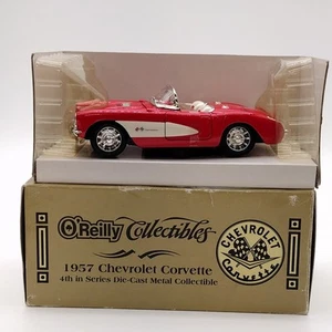 1:24 1957 Chevrolet Corvette DieCast O’Reilly Collectible (4th in Series) (NIB) - Bild 1 von 3