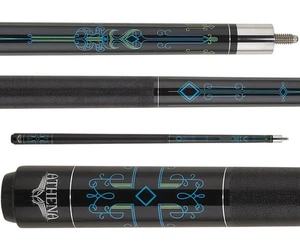 Athena ATH51 due pezzi 57 pollici Bastone stecca da biliardo biliardo 17-21 once ECC! - Foto 1 di 3