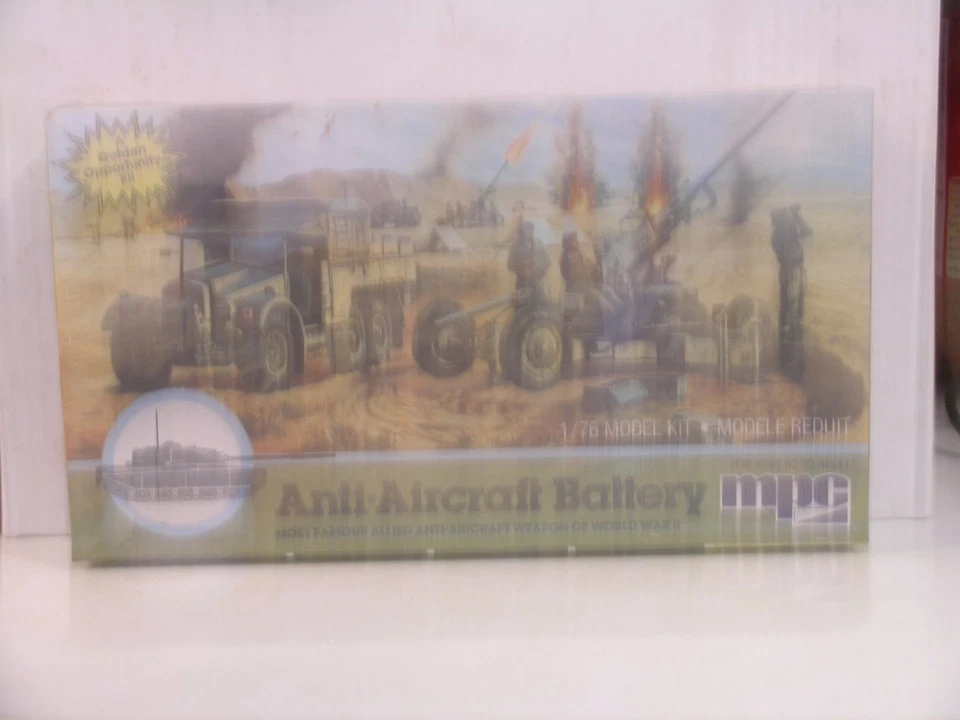 MPC 1/76 Scale Anti-Aircraft Battery ---Plastic Kit - Image 1 of 1