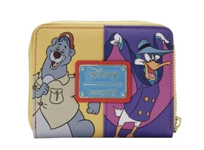 Nuevo en Paquete Cartera Loungefly Disney Tarde Dibujos Animados Pato Ala Oscura Rescate Rangers NUEVO Foto 1 de 4