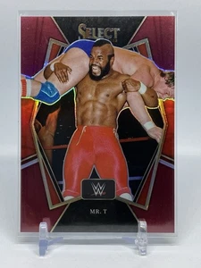 Mr T 2022 Panini Select WWE #196 Premier Level Maroon Parallel 145/149 - Bild 1 von 3