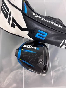 Taylormade Sim 2 sim2 9.0* ( 9 Degree ) Driver Club Head ( RH ) w/cover - Picture 1 of 11