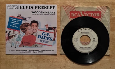 45 7" SP ELVIS PRESLEY GI BLUES PROMO RCA VICTOR 447-0650 - Image 1 of 2