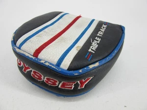 Odyssey Triple Track White Hot Mallet Putter Head-Cover magnetisch GETRAGEN GEBRAUCHT 409 - Bild 1 von 12