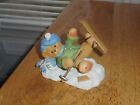 Cherished Teddies Spencer on Skiis Decorative Collectible
