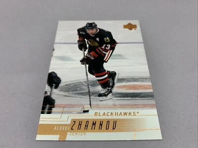 2000-01 Upper Deck #42 Alexei Zhamnov Chicago Blackhawks Hockey Card - Image 1 of 4