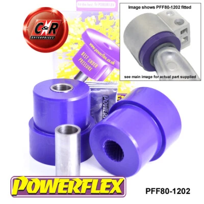 Bujes traseros Powerflex Road Frt Wishbone inferiores para Saab 9-3 2003-2014 PFF80-1202 - Imagen 1 de 4