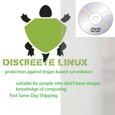 Discretee Linux Installer DVD Protect protection against trojan-based treats TOR - Image 1 of 2