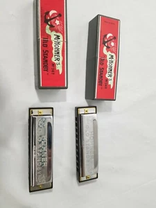 2 M-HOHNER's OLD STANDBY NO. (34B-C)(34B-D) HARMONICA - Picture 1 of 9