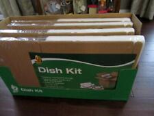 Case (4) DUCK BRAND Moving/Storage DISH KITS Corrugated Dividers & Foam Pouches