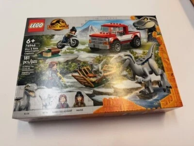 LEGO Jurassic World: Blue & Beta Velociraptor Capture (76946) NEW Dinosaurs - Image 1 of 2