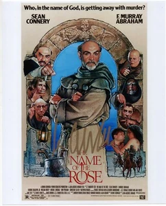 Urs Althaus Signed Photo Autografo The Name of the Rose (Il nome della rosa) - Foto 1 di 2