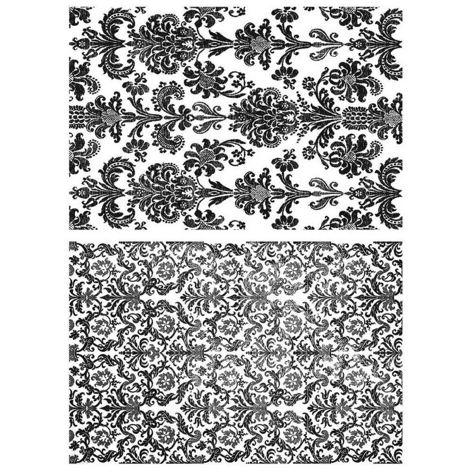 Набор резиновых зажимных штампов Tim Holtz Stampers Anonymous «ГОБЕЛЕН» 2020 - Изображение 1 из 1