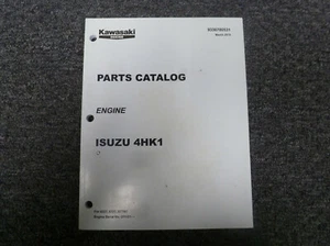 Kawasaki 67Z7 Wheel Loader Isuzu 4HK1 Engine Parts Catalog Manual S/N D11/01- - Picture 1 of 1