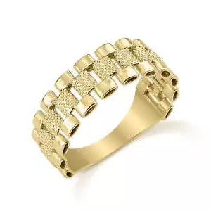 Anello con cinturino Rolex modello oro 10 kt - Foto 1 di 9