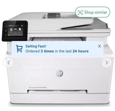 HP Color LaserJet Pro MFP-M283fdw  All in One Wireless Laser Printer with Fax - Image 1 of 2