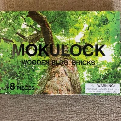 Mokulock 48 piezas - BLDG de madera. Ladrillos madera real Foto 1 de 4