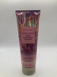 NEU Pink Pineapple Sunrise Ultimative Feuchtigkeit Körpercreme 8 Oz. Bath & Body Works - Bild 1 von 2