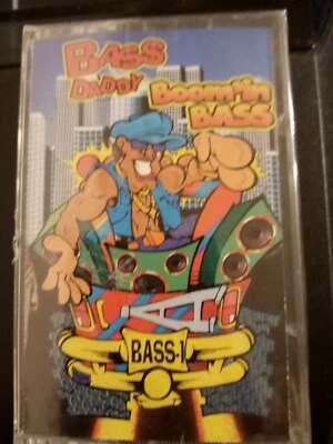 BASS DADDY Boomin Bass SEALED Down South Rap G-Funk Tape Pandisc Records 1993 - Image 1 of 4