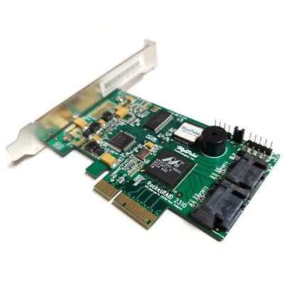 HighPoint RocketRAID 2310 PCIe x4 SATA II RAID Karte Controller Serial ATA - Bild 1 von 4