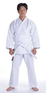 KANKU NEW White Karate Uniform, Gi 7.5 oz Adult Kids w/White belt Tae Kwon Do - Picture 1 of 3