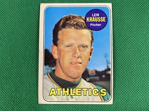 1969 Topps #23 Lew Krausse Oakland Athletics A - Picture 1 of 1