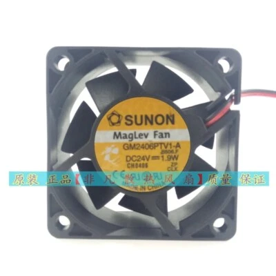 SUNON GM2406PTV1-A 6025 24V 1.9W 6cm 2pin  Inverter Fan - Image 1 of 4