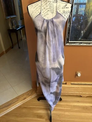 CAMISÓN LARGO 100 % SEDA ESPALDA ABIERTA DE LUJO LA PERLA TALLA 4 HECHO EN ITALIA ($650) Foto 1 de 4